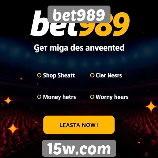 Eventos e promoções marcantes do bet989