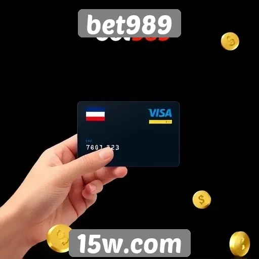 Métodos de pagamento aceitos no bet989