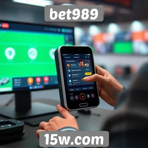 Experiência do usuário no site bet989